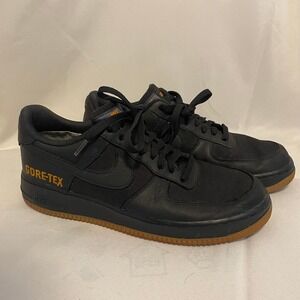 Nike Air Force 1 Low Gore-Tex Black Sneakers Leather